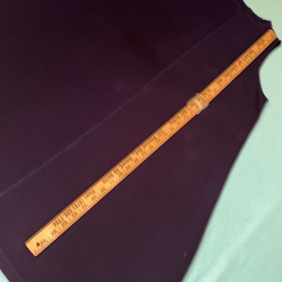 TIME AND TRU sleeveless crewneck tank midi dress sapphire dark blue size 12-14 - Picture 8 of 8